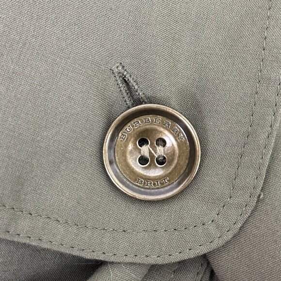 Burberry Brit Military Shirt Dress Olive Green - Picture 6 of 10